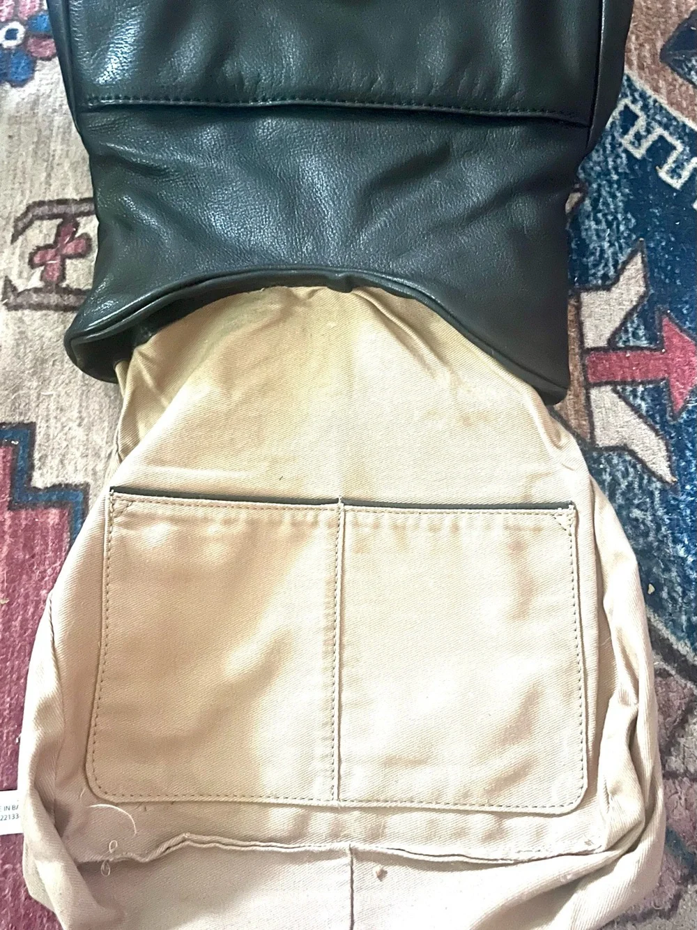 HOBO Genuine Leather bag- REVERE IN black